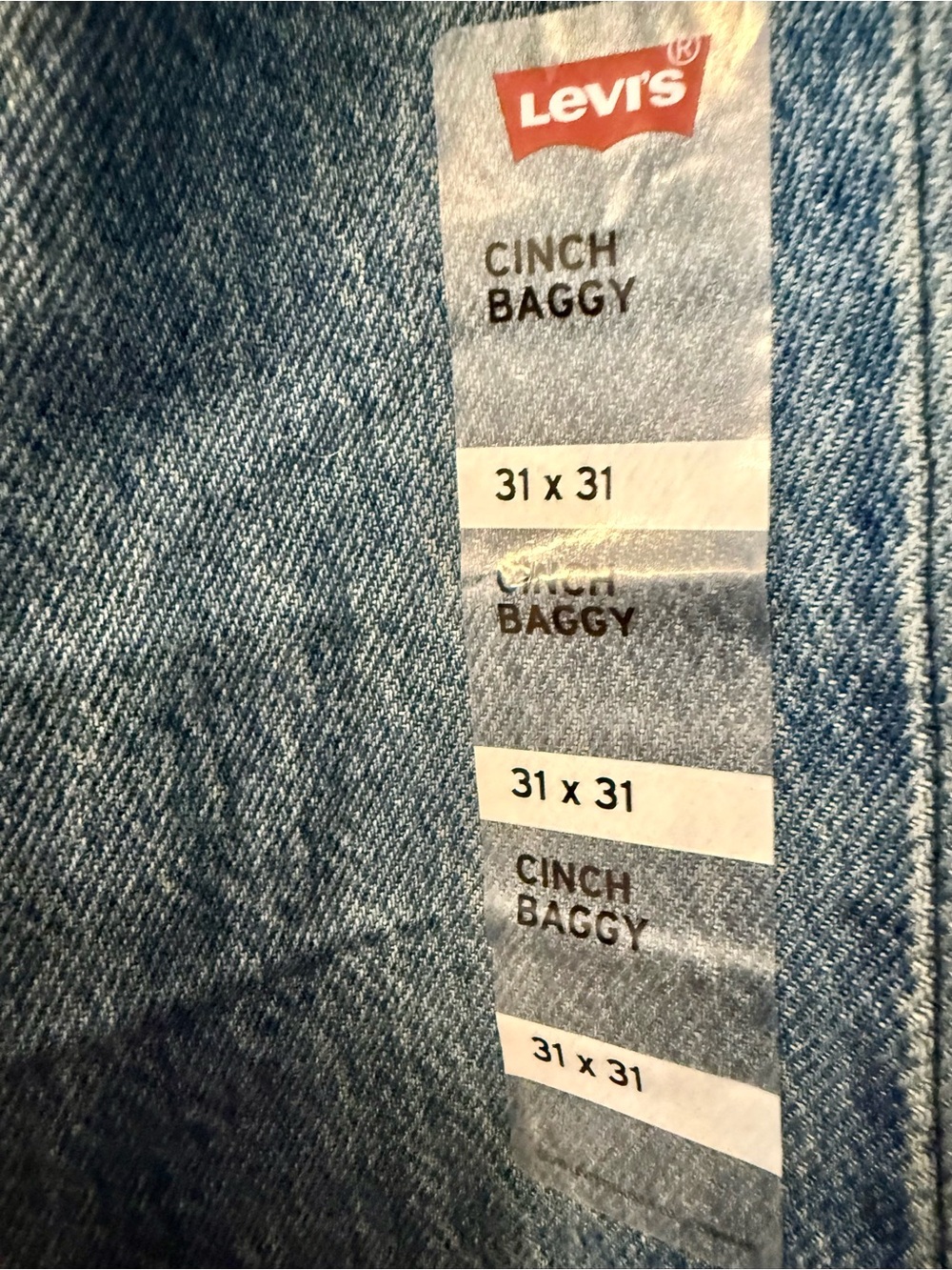 Levi's High-Rise Cinch Baggy Women's Jeans - Picture 3 of 5